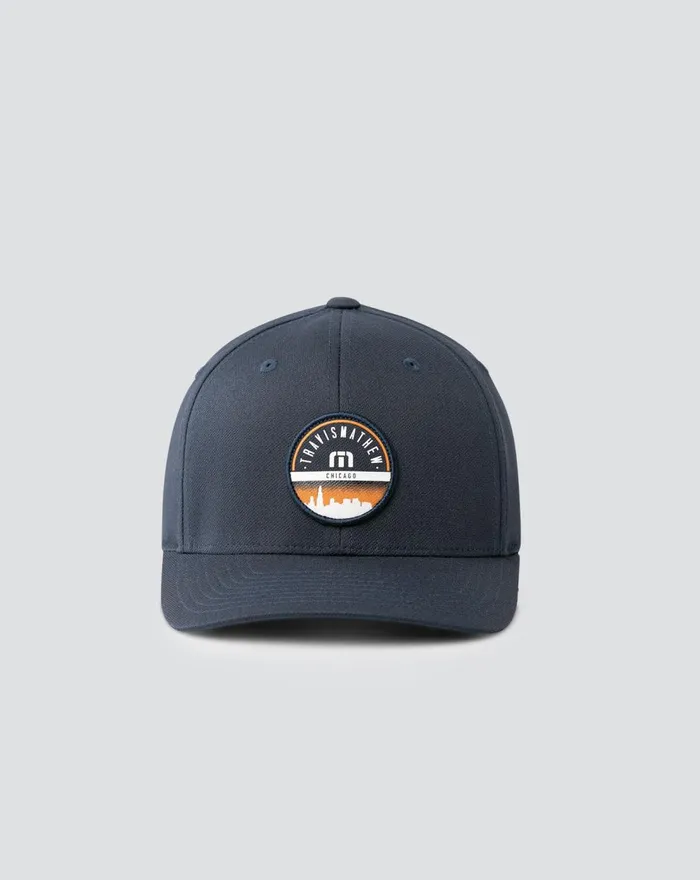 Accessories Fitted TravisMathew LINCOLN PARK FITTED HAT Blue Nights