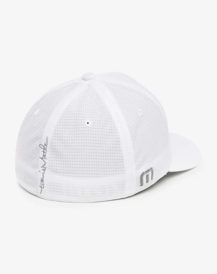 Accessories Fitted TravisMathew NASSAU FITTED HAT White
