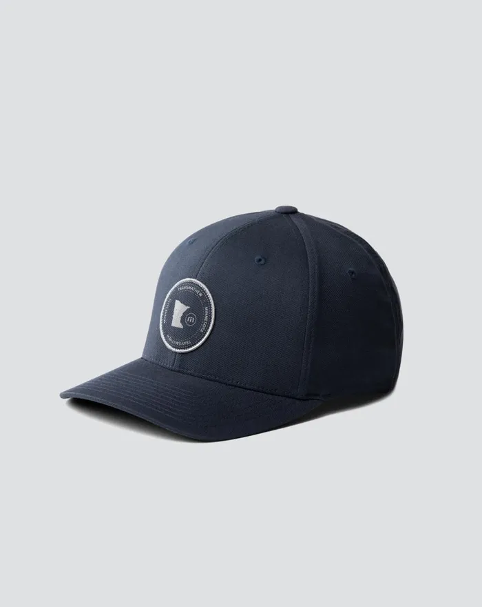 Accessories Fitted TravisMathew OH FOR SURE FITTED HAT Blue Nights
