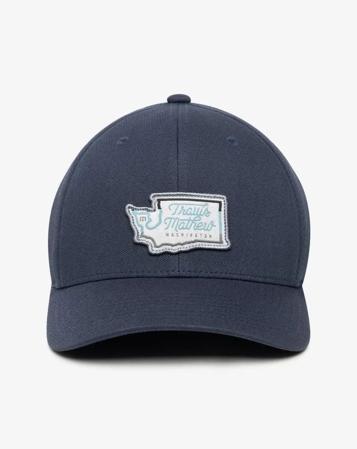 Accessories Fitted TravisMathew SUNBREAKS FITTED HAT Blue Nights