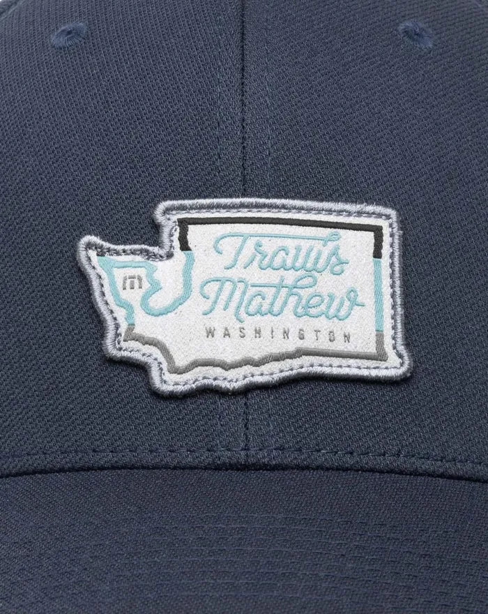Accessories Fitted TravisMathew SUNBREAKS FITTED HAT Blue Nights
