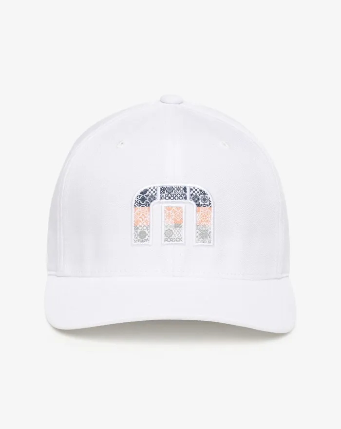 Accessories Fitted TravisMathew SWIM WITH DOLPHINS FITTED HAT White
