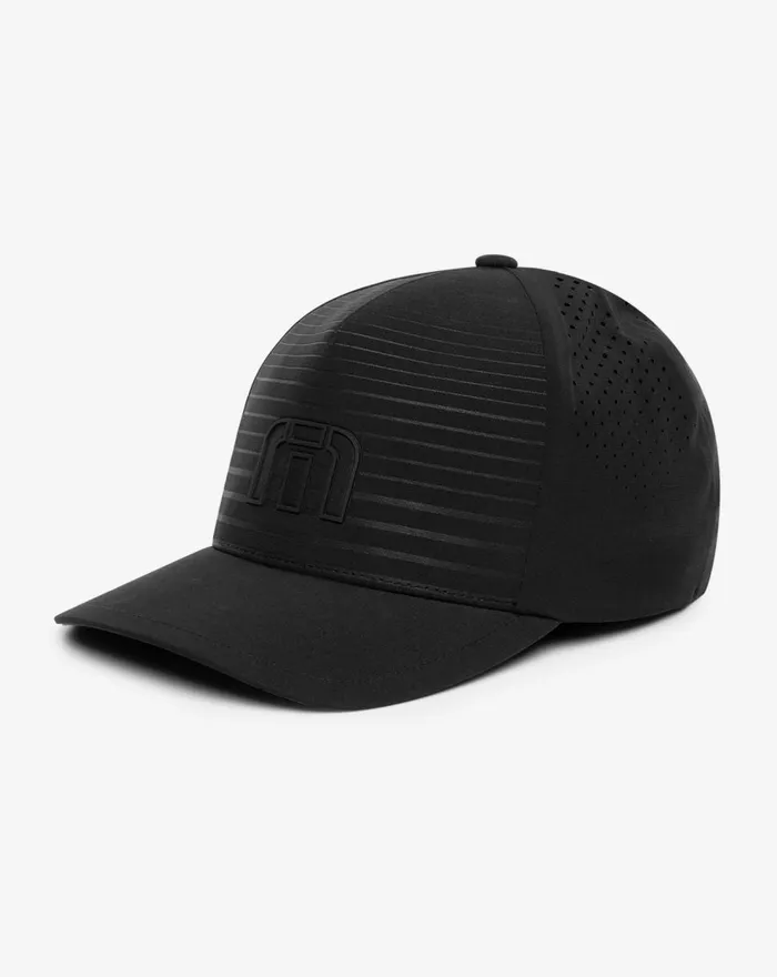 Accessories Fitted TravisMathew TAHONA HEATER TECH FITTED HAT Black