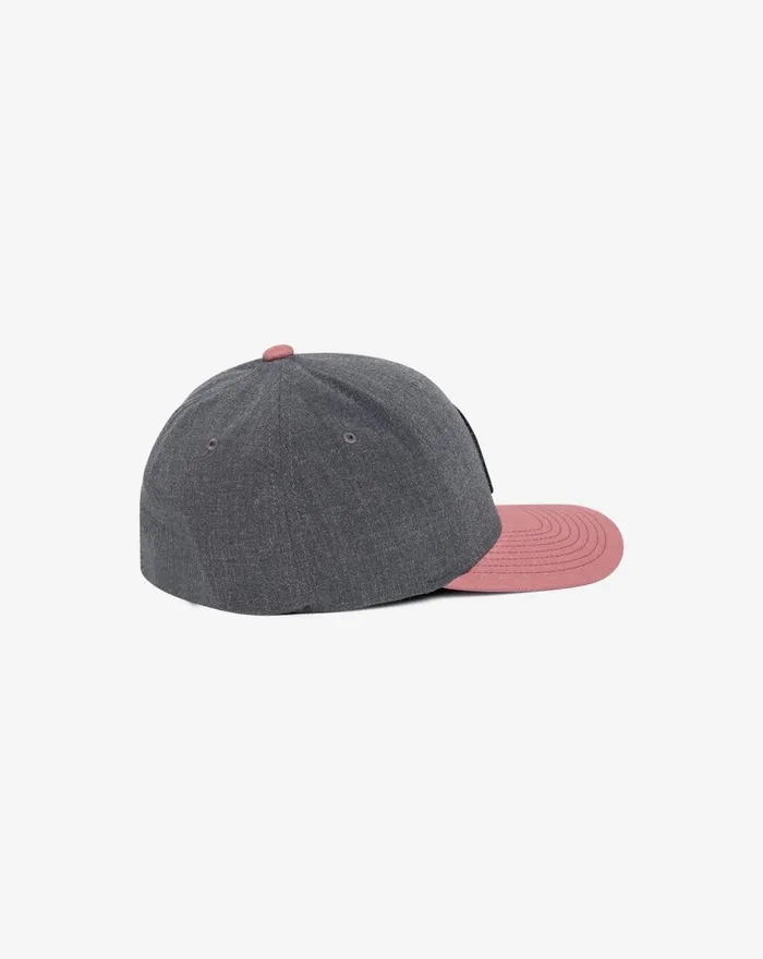 Accessories Fitted TravisMathew UPSELL FITTED HAT Heather Grey Pinstripe