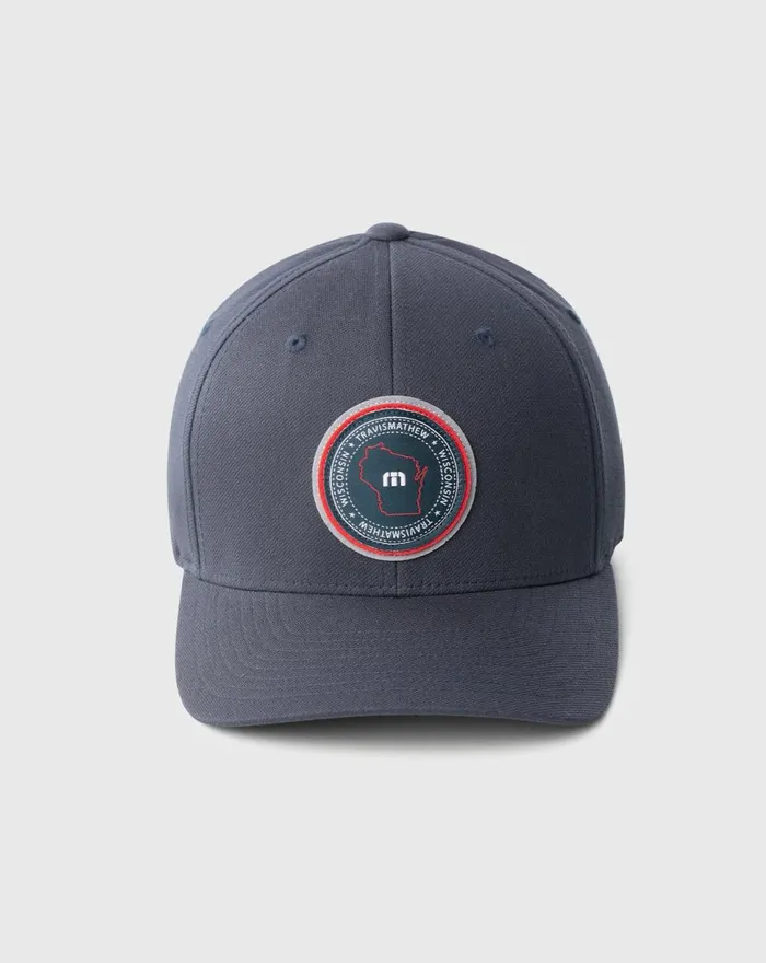 Accessories Fitted TravisMathew VERNON FITTED HAT Blue Nights
