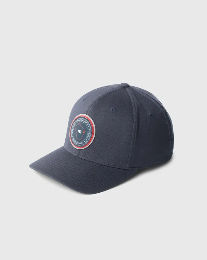 Accessories Fitted TravisMathew VERNON FITTED HAT Blue Nights