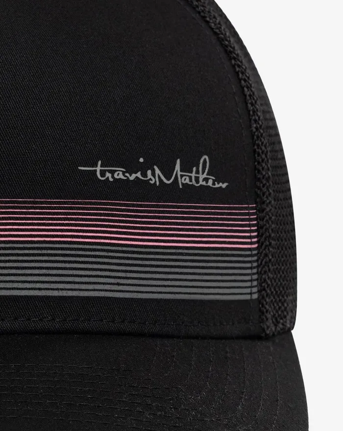 Accessories Fitted TravisMathew WINDOW SEAT FITTED HAT Black