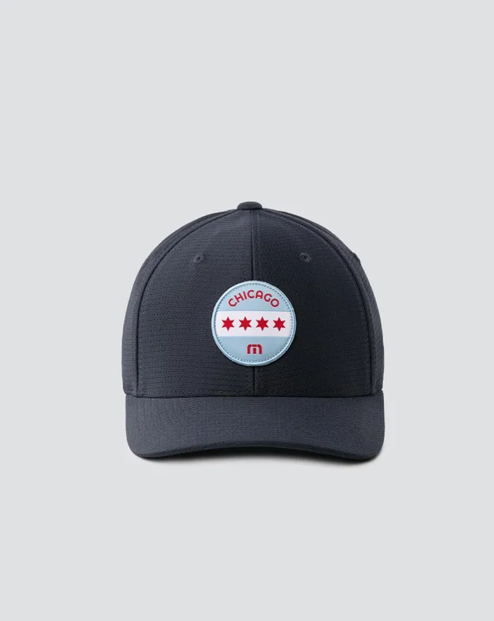 Accessories Fitted TravisMathew WONDER CITY FITTED HAT Navy