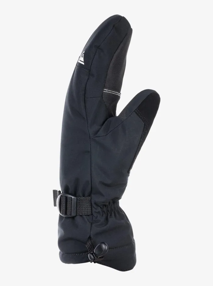 Accessories Men Quiksilver Mission Mitt Insulated SkiSnowboard Mittens True Black Accessories Men Quiksilver Mission Mitt Insulated SkiSnowboard Mittens True Black