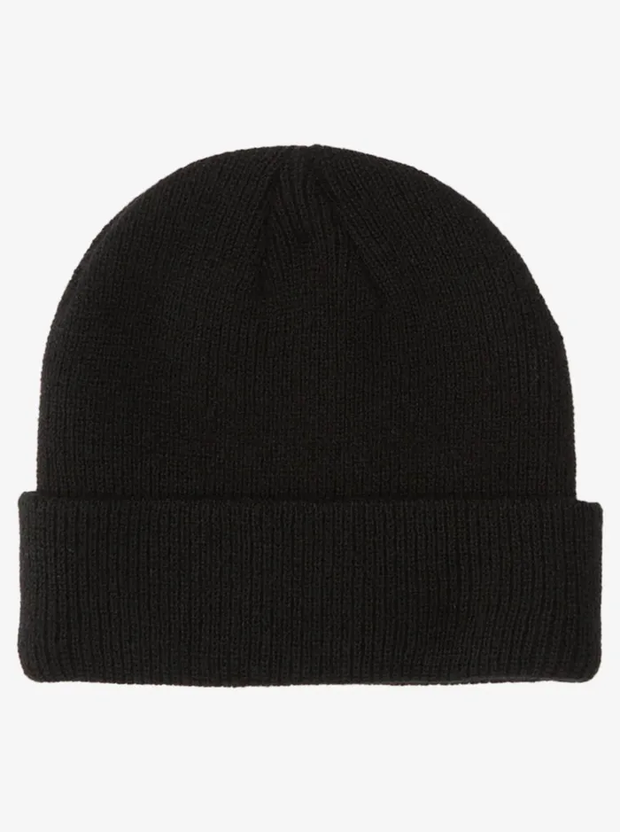 Accessories Men Quiksilver Performer Cuff Beanie Black Accessories Men Quiksilver Performer Cuff Beanie Black
