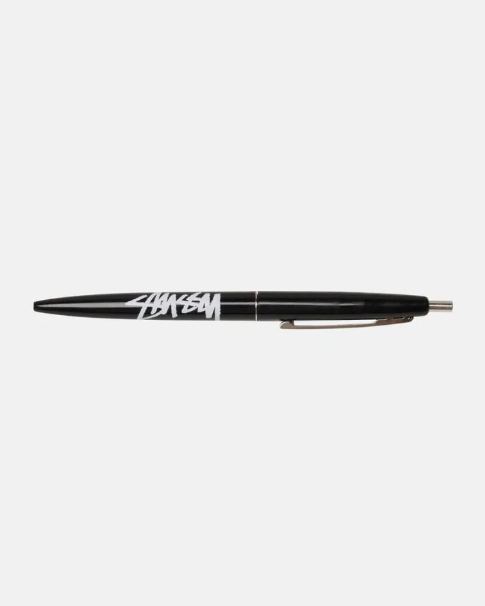 Accessories Men Stussy BIC CLIP PEN Black
