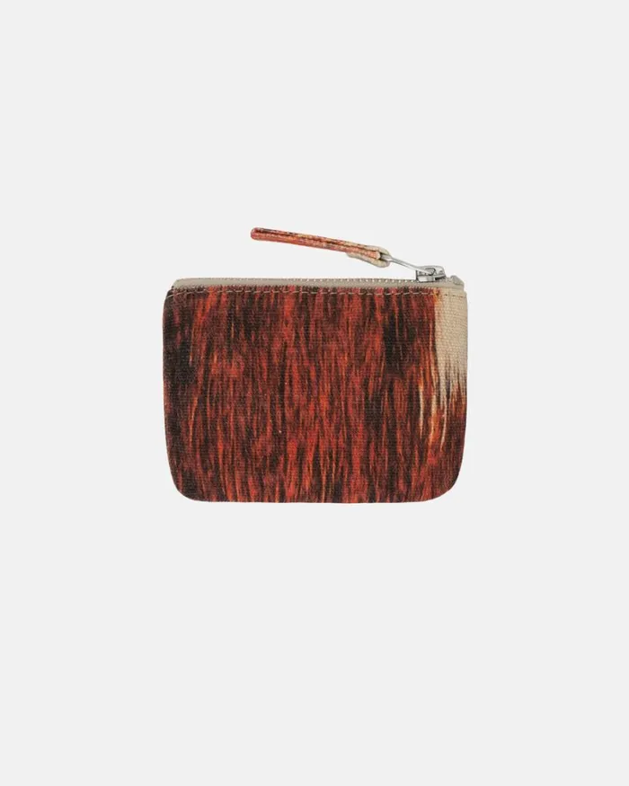 Accessories Men Stussy CANVAS COIN POUCH Cowhide Accessories Men Stussy CANVAS COIN POUCH Cowhide
