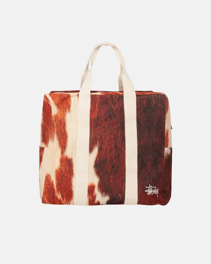 Accessories Men Stussy CANVAS FLIGHT BAG Cowhide