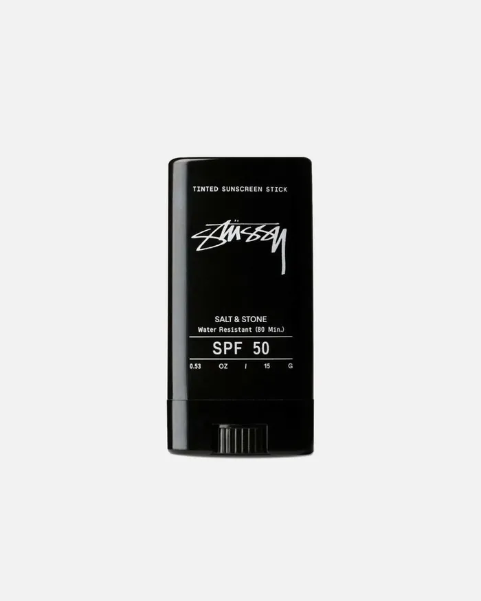 Accessories Men Stussy SALT and STONE SUNSCREEN STICK Black