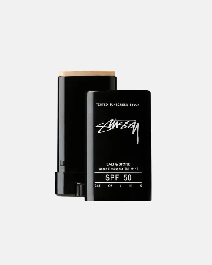 Accessories Men Stussy SALT and STONE SUNSCREEN STICK Black Accessories Men Stussy SALT and STONE SUNSCREEN STICK Black