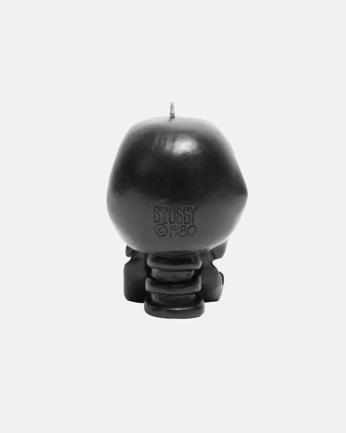 Accessories Men Stussy SKULL CANDLE Black Accessories Men Stussy SKULL CANDLE Black