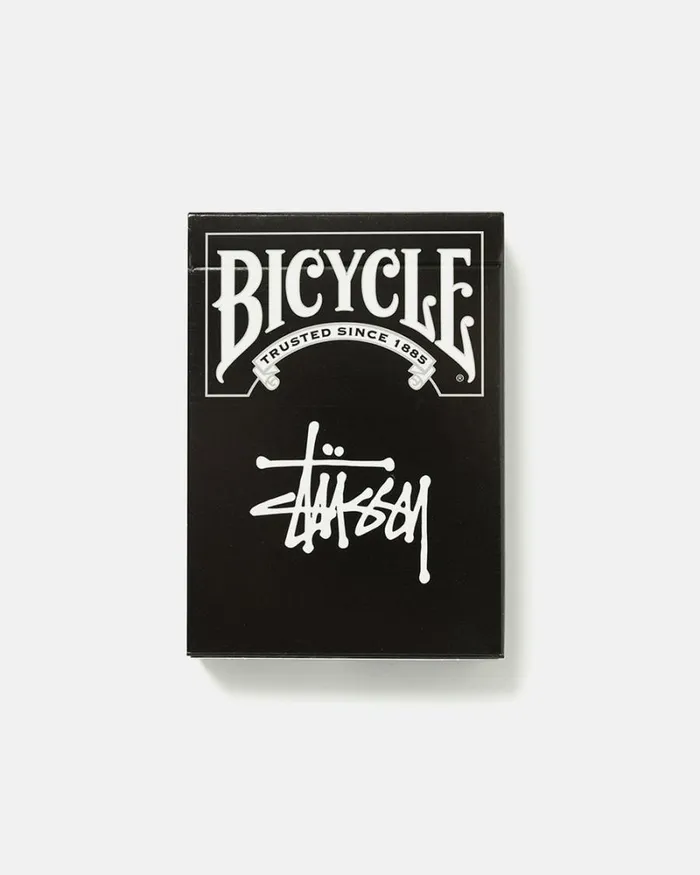 Accessories Men Stussy STSSY PLAYING CARDS Black