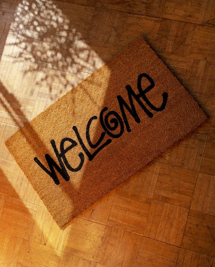 Accessories Men Stussy STSSY WELCOME MAT Cocoa Accessories Men Stussy STSSY WELCOME MAT Cocoa