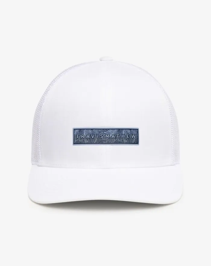 Accessories Snapbacks TravisMathew AIR PLANT SNAPBACK HAT White