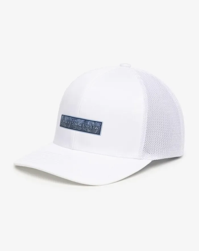 Accessories Snapbacks TravisMathew AIR PLANT SNAPBACK HAT White
