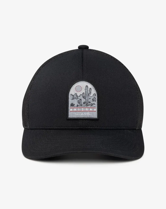 Accessories Snapbacks TravisMathew AIRPORT MESA SNAPBACK HAT Black