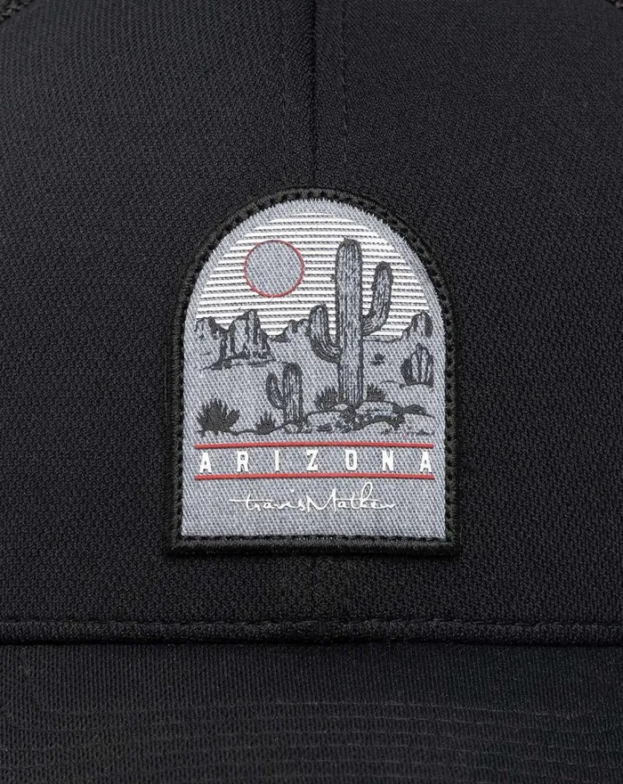 Accessories Snapbacks TravisMathew AIRPORT MESA SNAPBACK HAT Black