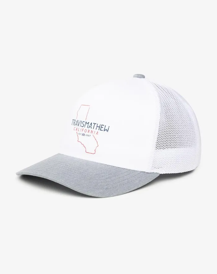 Accessories Snapbacks TravisMathew ALMOST WEATHER SNAPBACK HAT White