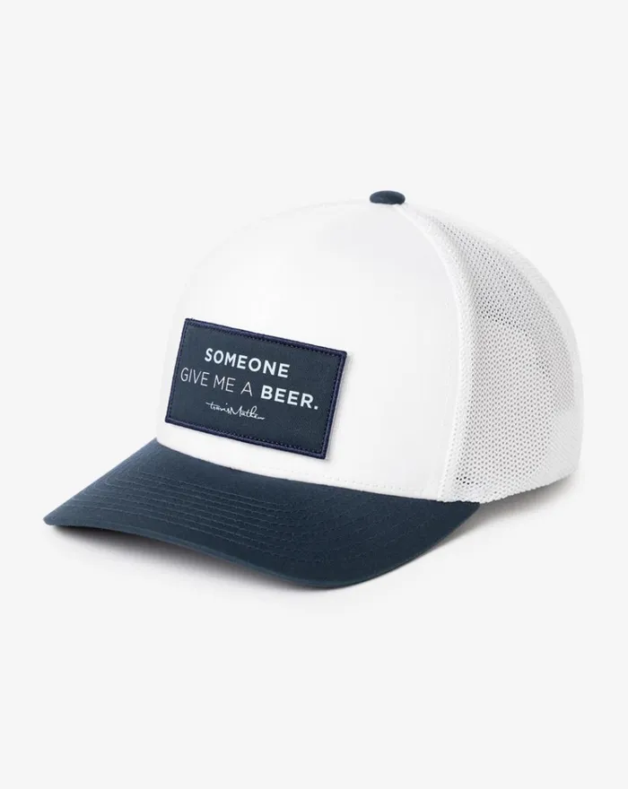 Accessories Snapbacks TravisMathew BARFLY SNAPBACK HAT Whitenavy