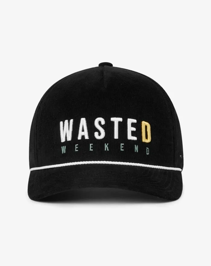 Accessories Snapbacks TravisMathew BEER HAPPY SNAPBACK HAT Black