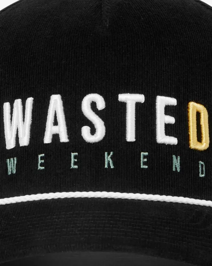 Accessories Snapbacks TravisMathew BEER HAPPY SNAPBACK HAT Black