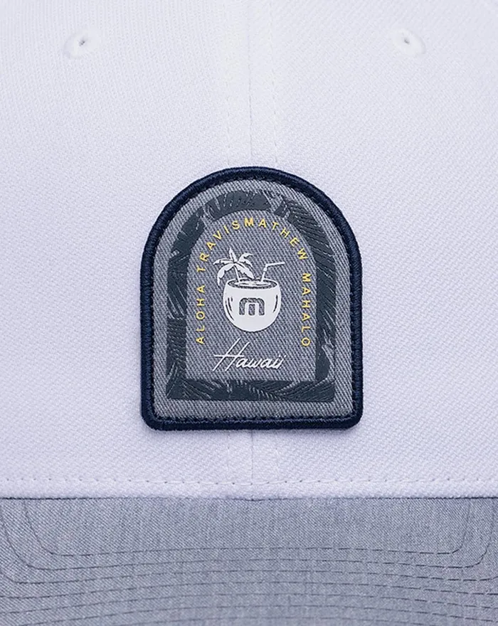 Accessories Snapbacks TravisMathew CORAL SNAPBACK HAT White