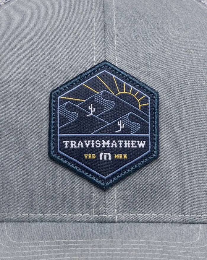 Accessories Snapbacks TravisMathew DESERT WILLOW SNAPBACK HAT Heather Grey