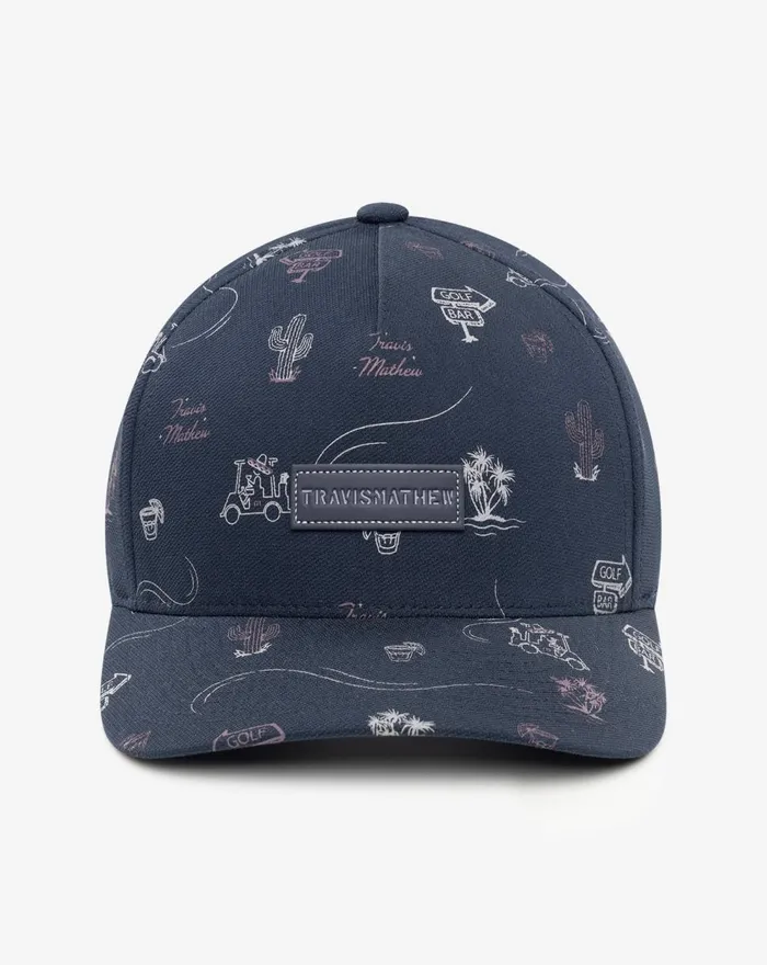 Accessories Snapbacks TravisMathew DROP IN THE OCEAN SNAPBACK HAT Total Eclipse Accessories Snapbacks TravisMathew DROP IN THE OCEAN SNAPBACK HAT Total Eclipse