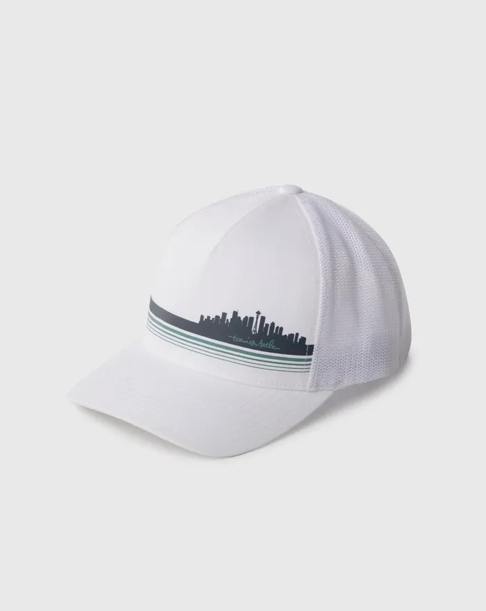 Accessories Snapbacks TravisMathew GLACIER CITY SNAPBACK HAT White