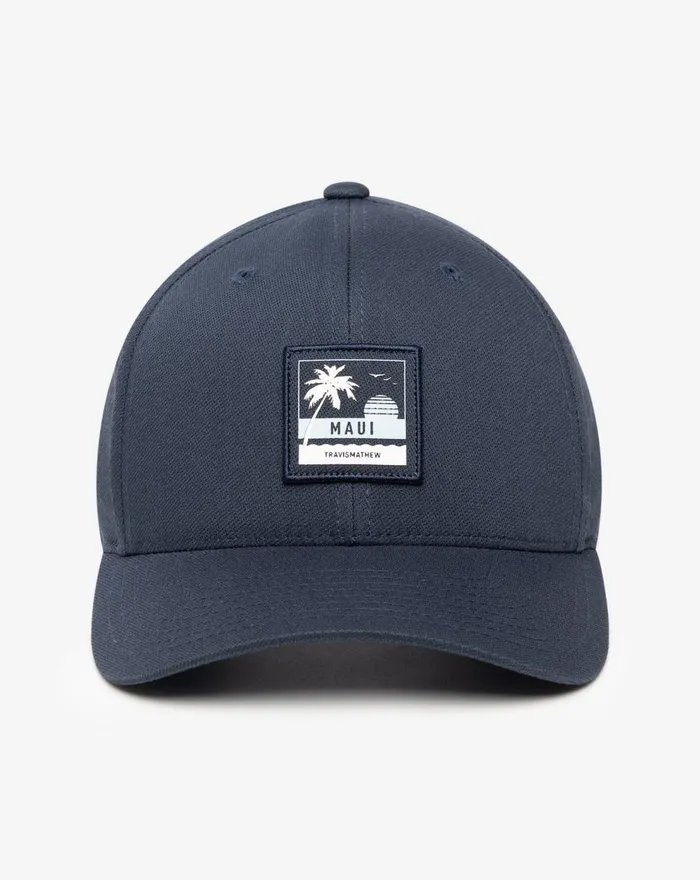 Accessories Snapbacks TravisMathew GRAND ILLUSION SNAPBACK HAT Dark Blue
