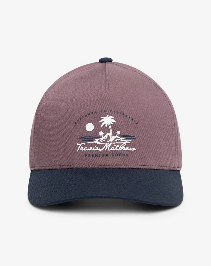 Accessories Snapbacks TravisMathew KING SUITE SNAPBACK HAT Flint