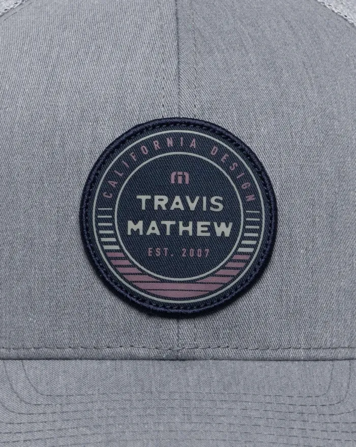 Accessories Snapbacks TravisMathew PHONE IN SNAPBACK HAT Heather Grey