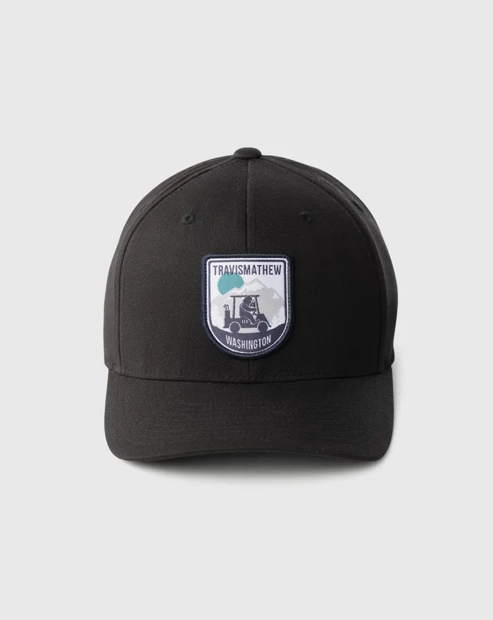 Accessories Snapbacks TravisMathew RAINIER SNAPBACK HAT Black