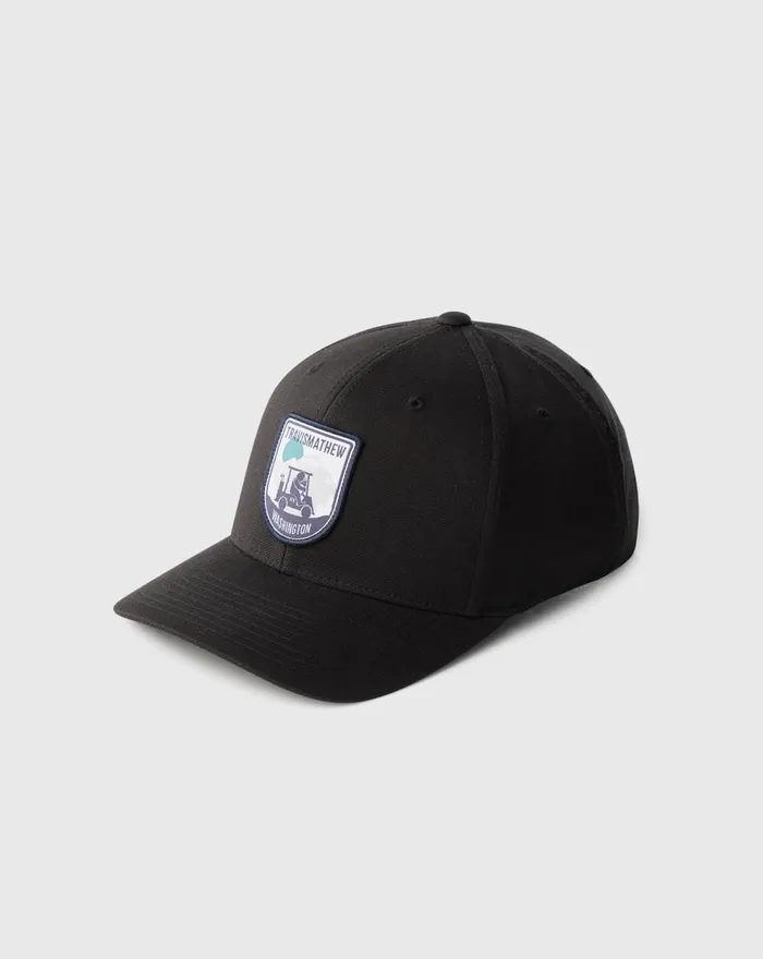 Accessories Snapbacks TravisMathew RAINIER SNAPBACK HAT Black