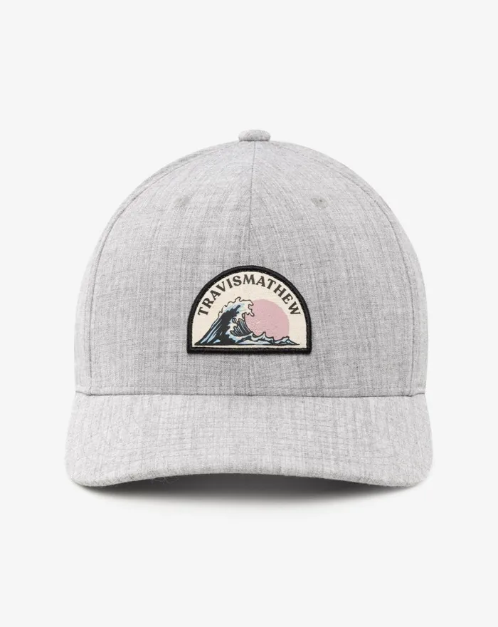 Accessories Snapbacks TravisMathew RIVER CRUISE SNAPBACK HAT Heather Grey