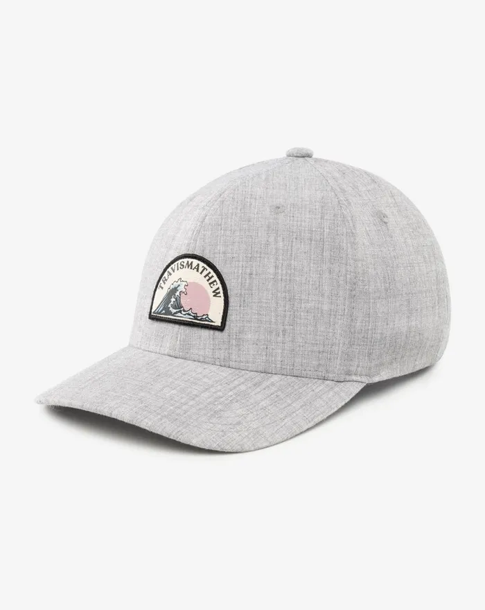 Accessories Snapbacks TravisMathew RIVER CRUISE SNAPBACK HAT Heather Grey