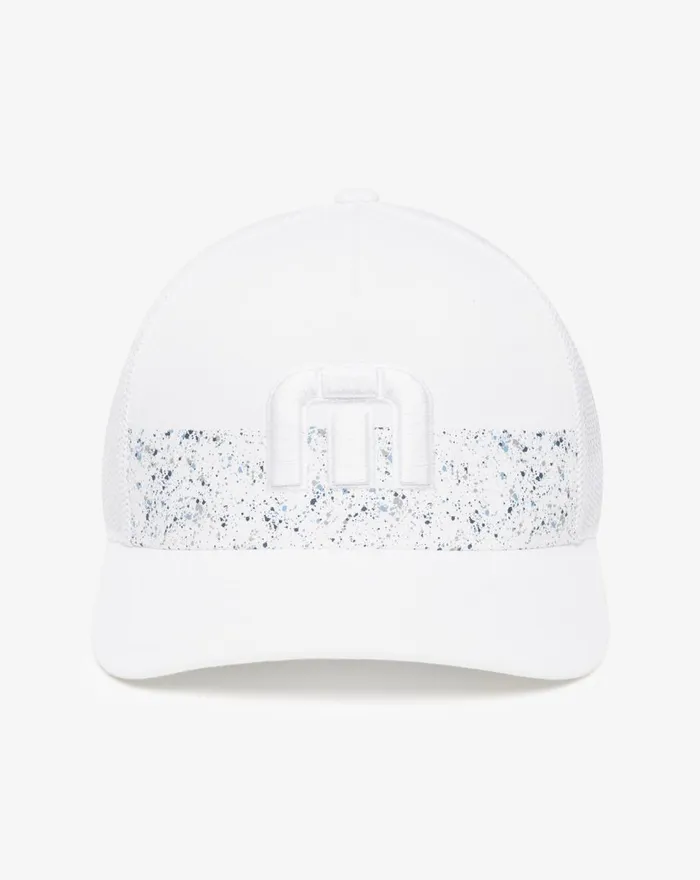 Accessories Snapbacks TravisMathew SPLATTER ICON SNAPBACK HAT White