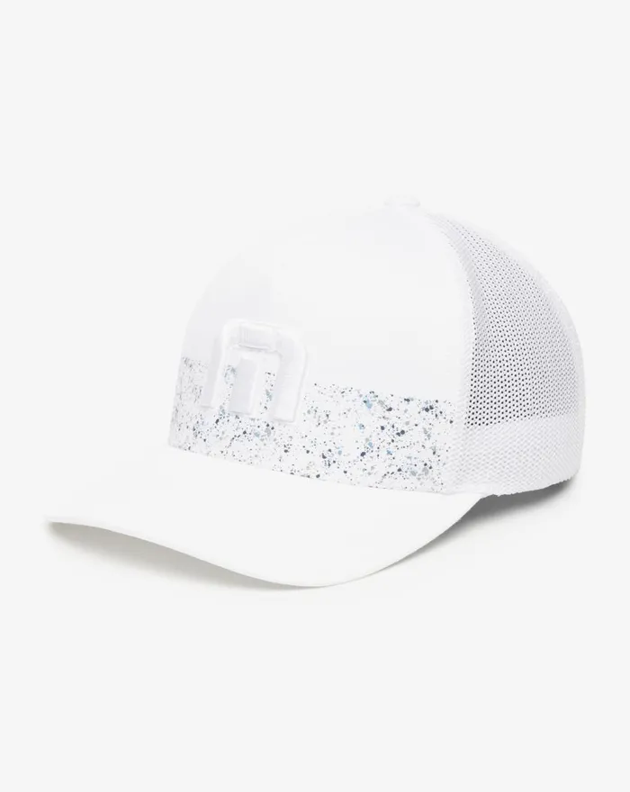 Accessories Snapbacks TravisMathew SPLATTER ICON SNAPBACK HAT White