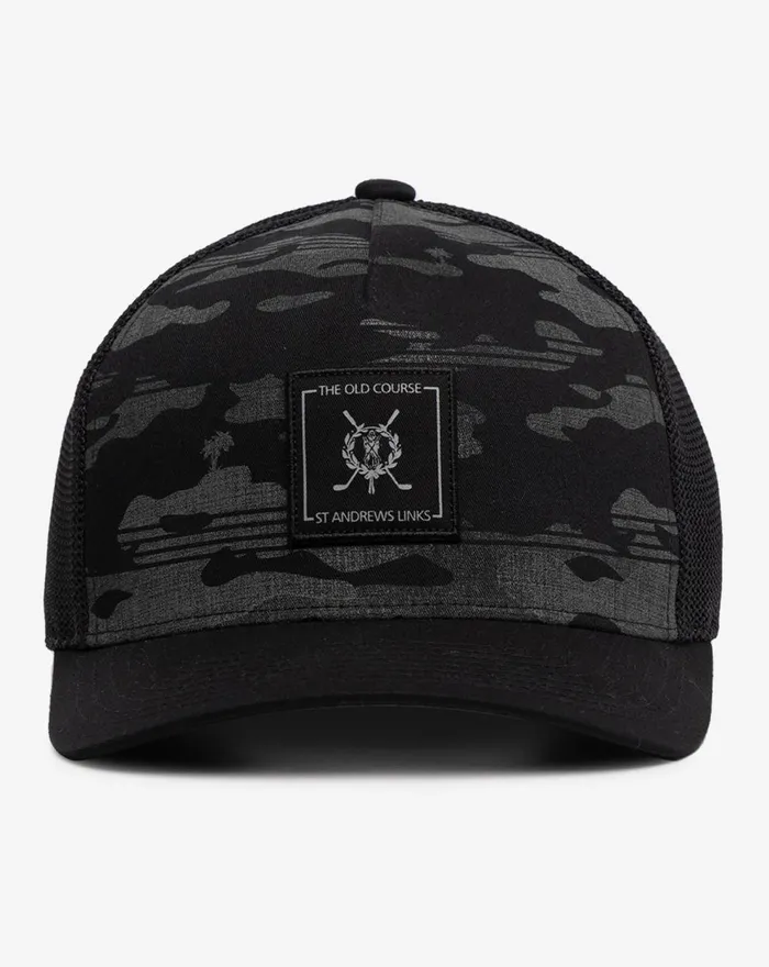 Accessories Snapbacks TravisMathew ST ANDREWS EXPEDITION SNAPBACK HAT Black