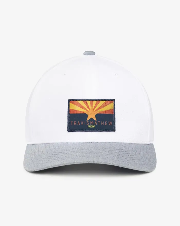 Accessories Snapbacks TravisMathew VALLEY OF THE SUN 20 SNAPBACK HAT White