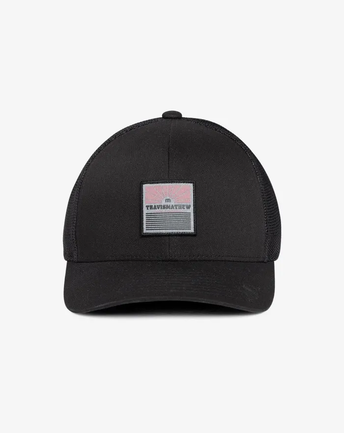 Accessories Snapbacks TravisMathew WATERSCAPE SNAPBACK HAT Black
