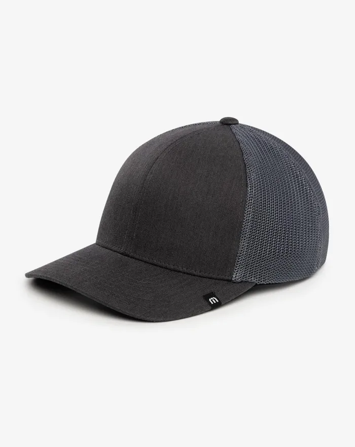Accessories Snapbacks TravisMathew WIDDER 20 SNAPBACK HAT Heather Grey Pinstripe