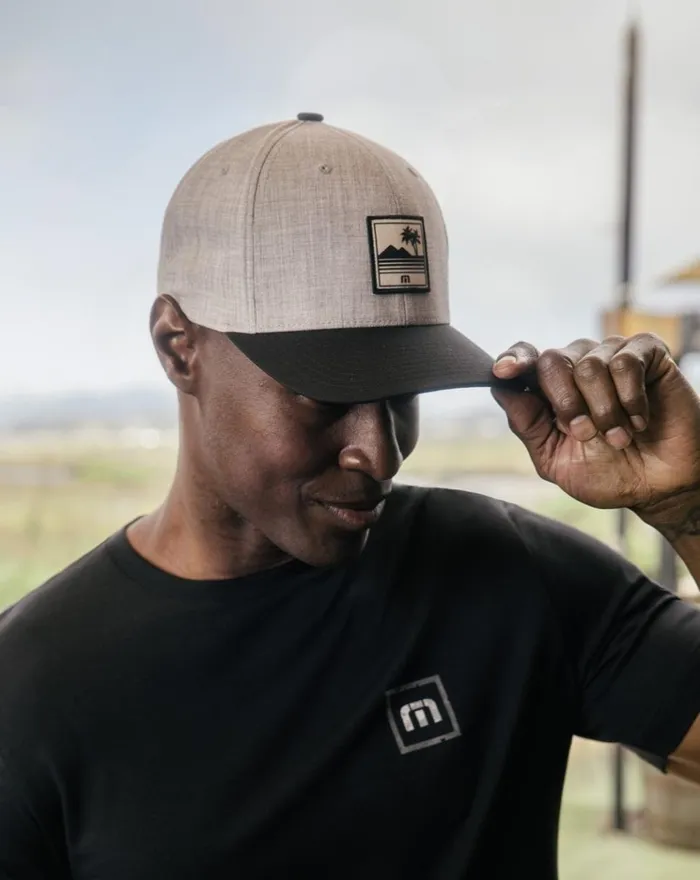Accessories Snapbacks TravisMathew WINDWARD SNAPBACK HAT Heather Grey