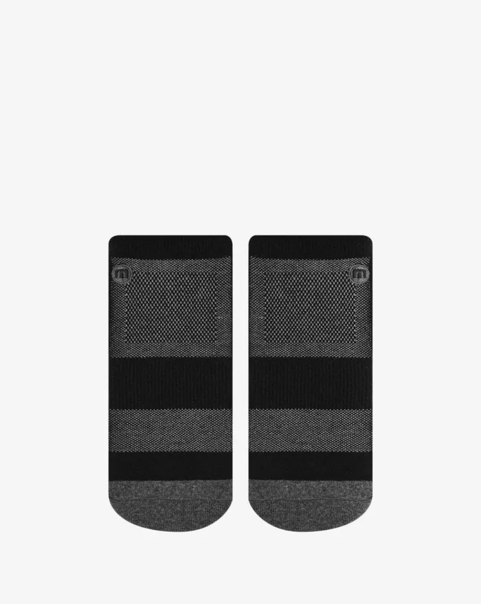Accessories Socks TravisMathew EIGHTEENER 20 ANKLE SOCK Blackgrey