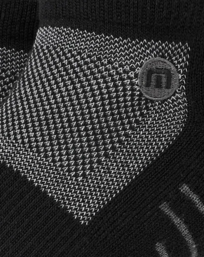 Accessories Socks TravisMathew EIGHTEENER 20 ANKLE SOCK Blackgrey